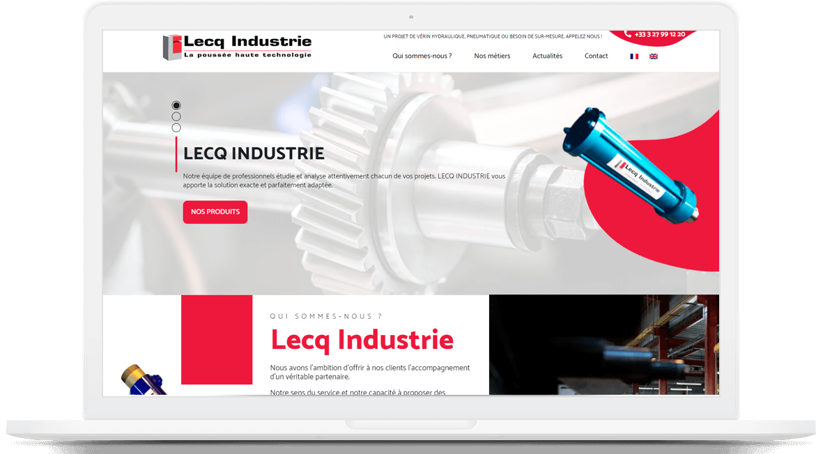 site web lecq industrie