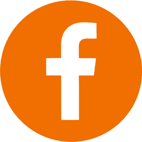 logo facebook orange