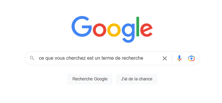 Terme de recherche