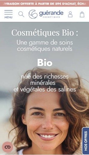 guerande cosmetiques mobile